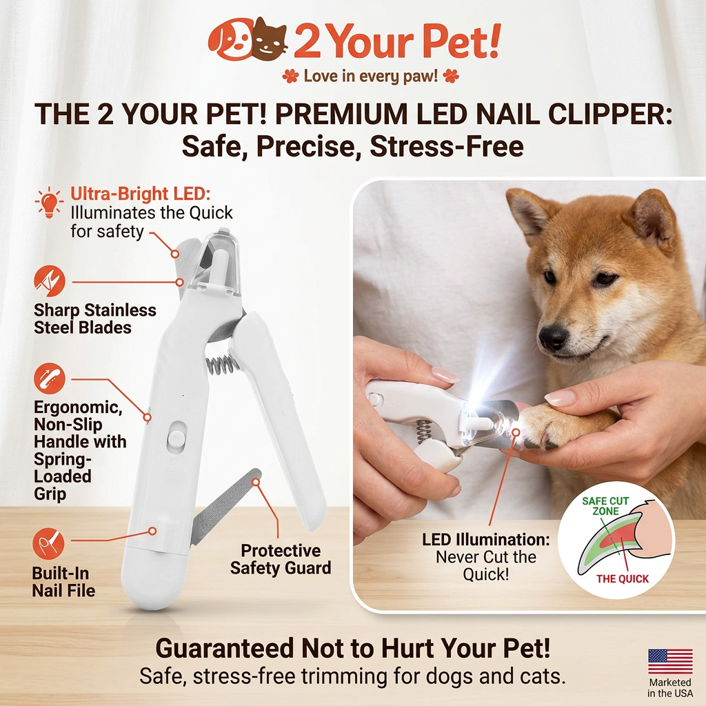 PawGlow™ Nail Clipper 🐾