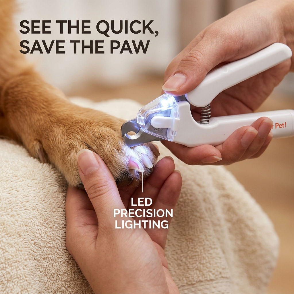 PawGlow™ Nail Clipper 🐾