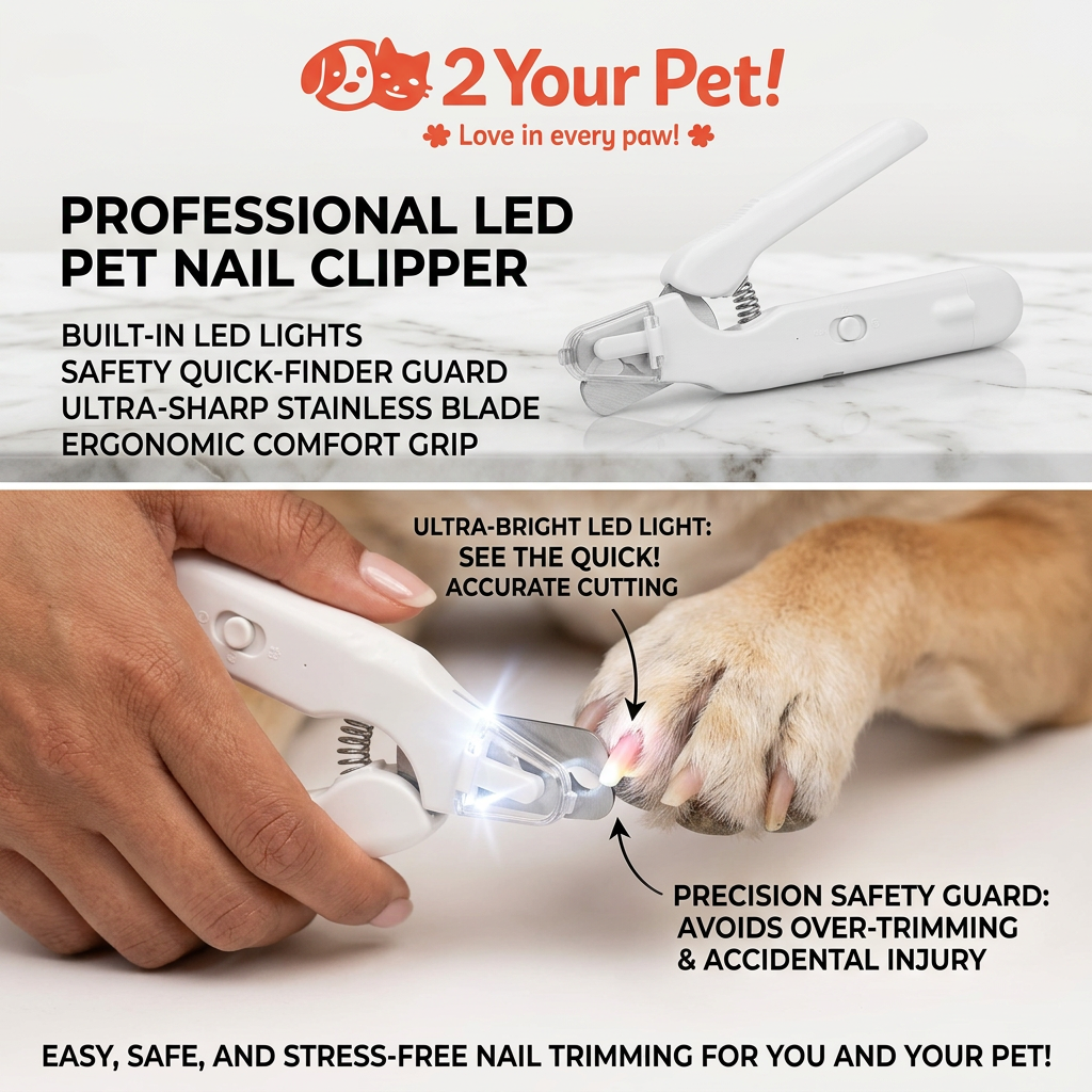 PawGlow™ Nail Clipper 🐾