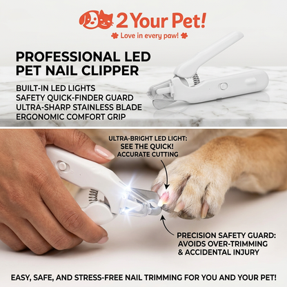 PawGlow™ Nail Clipper 🐾