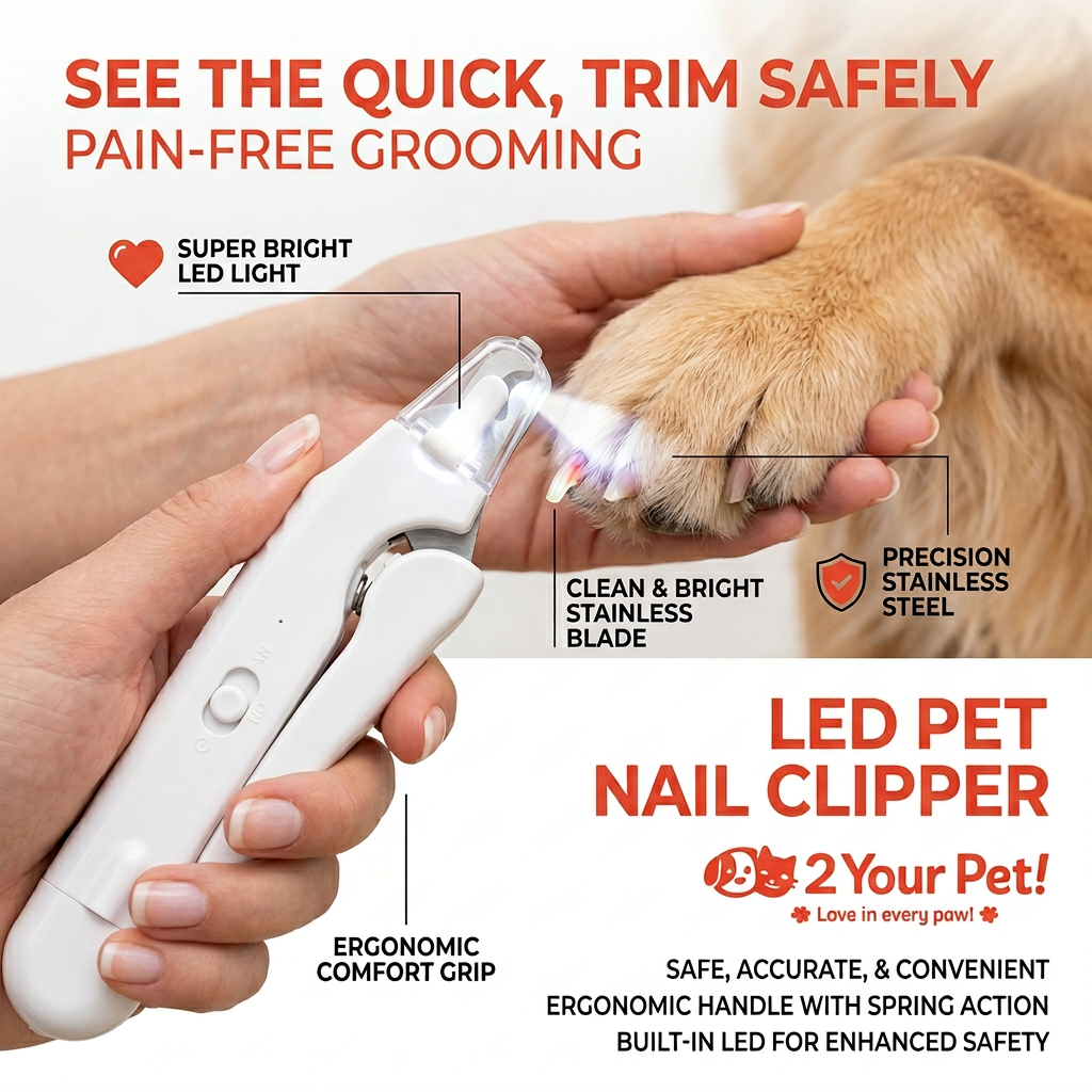 PawGlow™ Nail Clipper 🐾