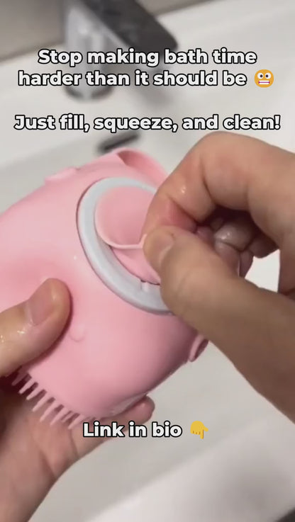 PawBliss™ Bath Brush 🐾